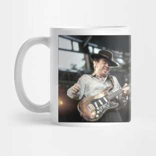 Stevie Ray Vaughan Photograph Mug